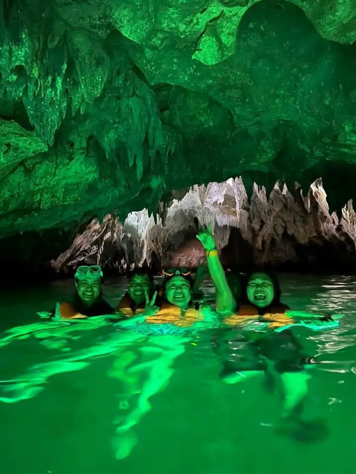 Hagukan Cave entrance in Sohoton Cove